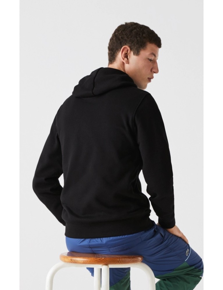 LACOSTE riempitivo sportivo con cappuccio noir